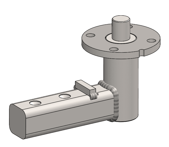 Adapter for application of RH driving tools (15cm).