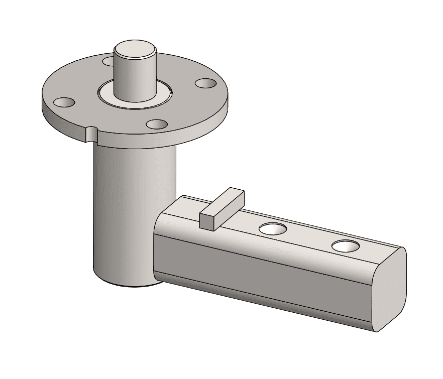Adapter for application of LH traction tools.