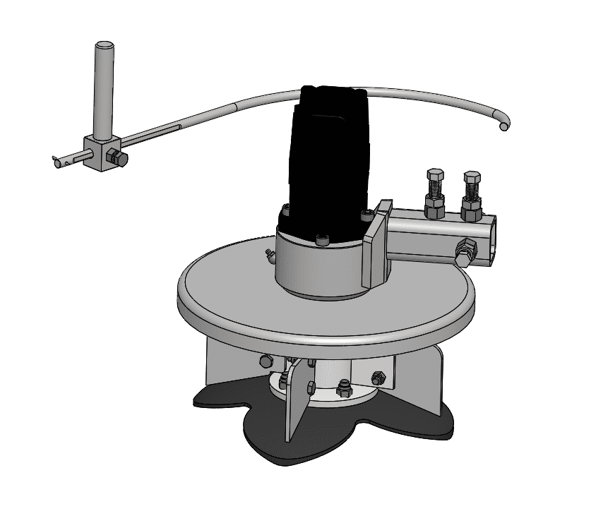 <p>Scalzatore rotativo DX motrice con 4 alette di spargimento diametro 40cm per Frutteto.</p>