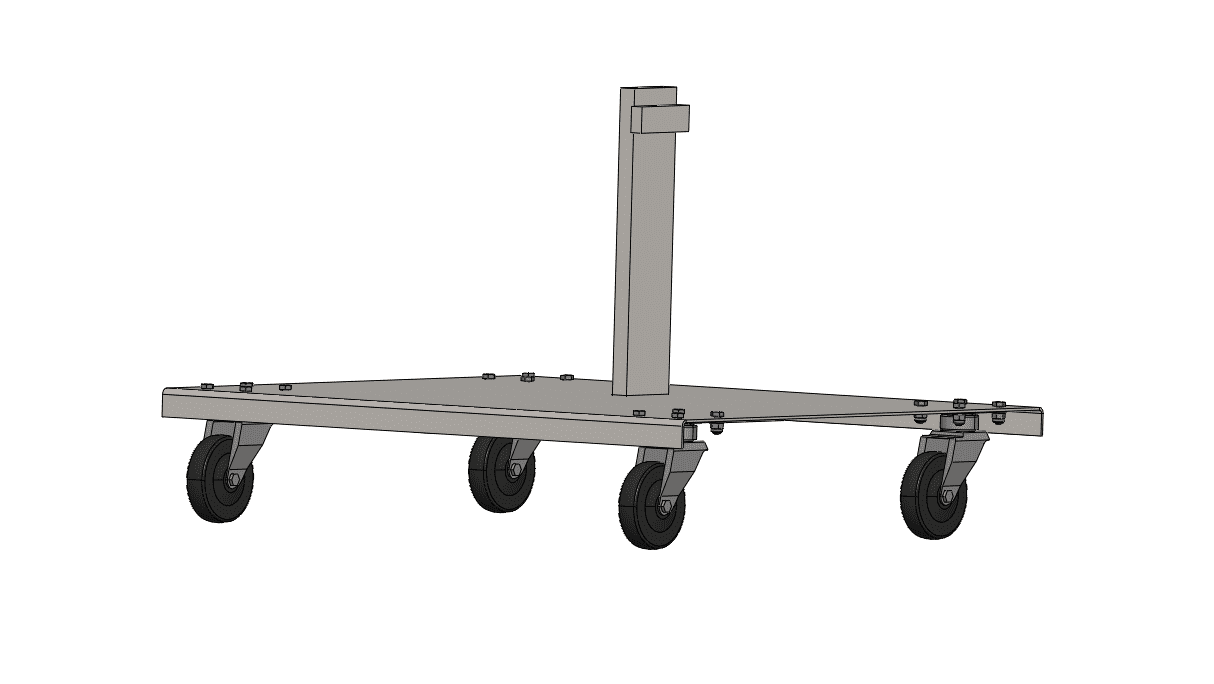 Carriage for ventral support