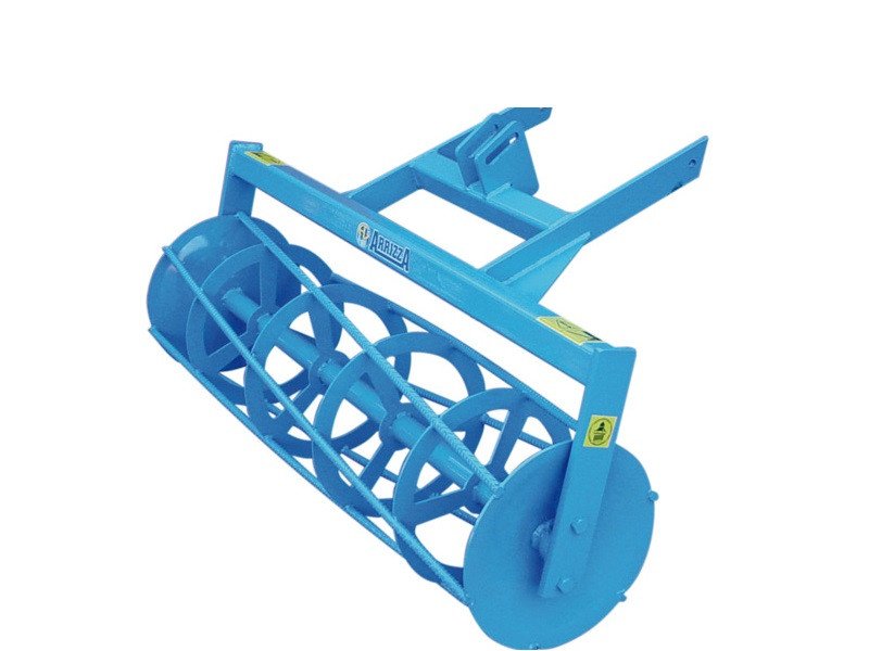 Cage roller with support, 2,50m of wide.