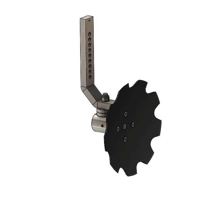Universal no traction adjustable ridger bit disc diameter 40cm. The code 1437 or 1665 must be applied.