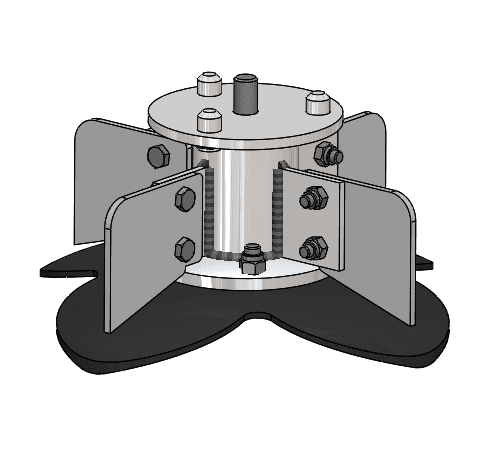 <p>Kit DX per trasformare il fresino in scalzatore rotativo diametro 40cm a 4 alette.</p>